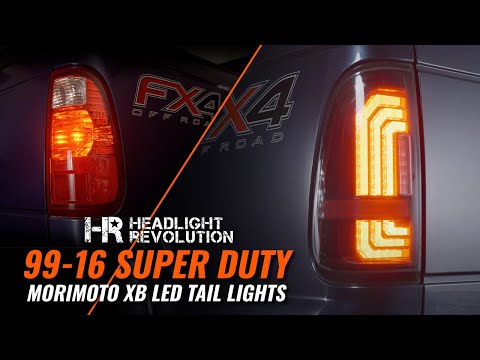 The Best Upgrade For The 99-16 Super Duty, New Tail Lights From Morimoto! | Review & Installation