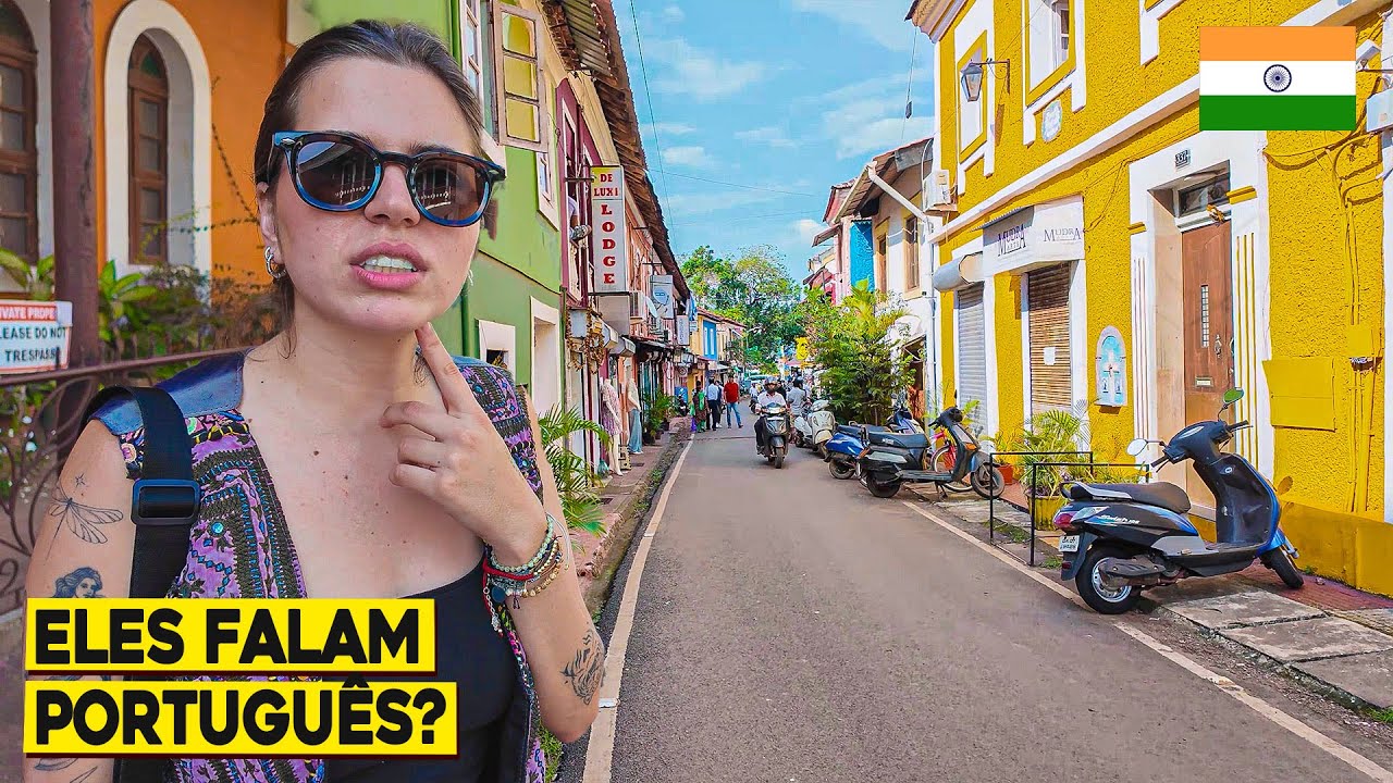 COMO É A CIDADE PORTUGUESA NA ÍNDIA (Old Goa)