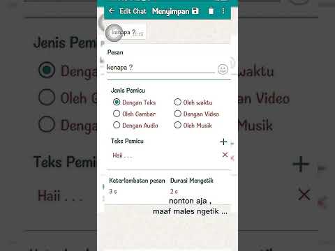 Tutorial di whatsmock pro bisa balas 2x pesan ! #tutorial #whatsmock