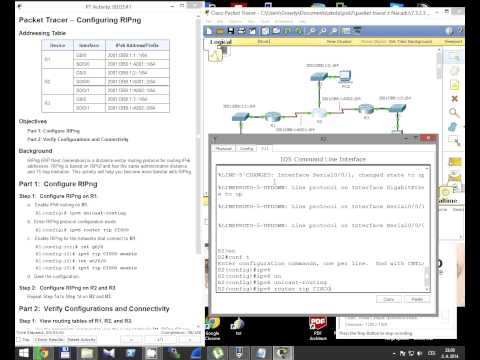 CCNA 2 Packet Tracer Activity 7.3.2.3 solution