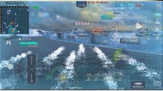 【NAVAL CREED:WARSHIPS】Ultimate Habbakuk Attack Solo clear【KITAKAMI】