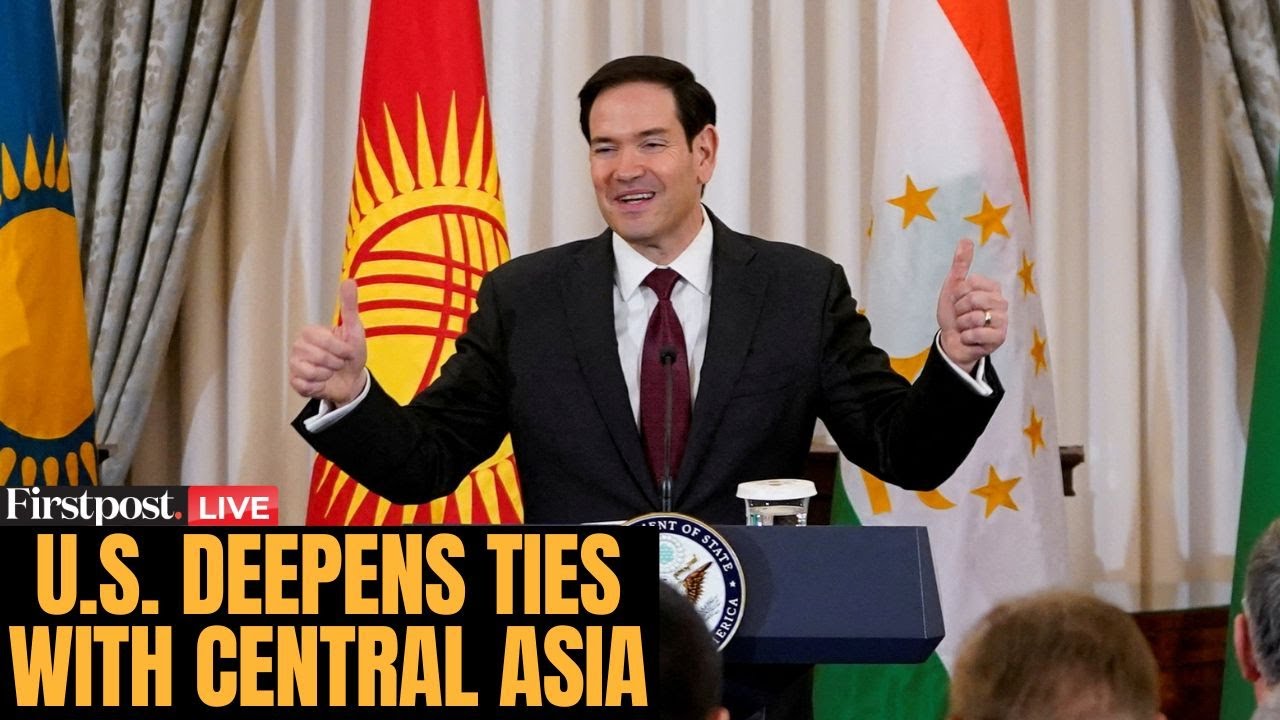 C5+1 Meeting LIVE: Marco Rubio Meets Central Asian Foreign Ministers, Announces Regional Visit Plan