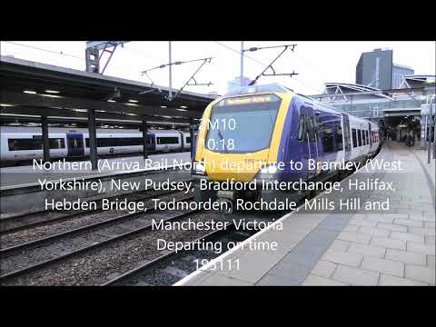 Trains at Leeds Station and Newcastle Station on Saturday 16th November 2019 in Full 4K Ultra HD!