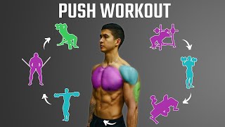 The Best Science-Based PUSH Workout For Growth (Chest/Shoulders/Triceps)