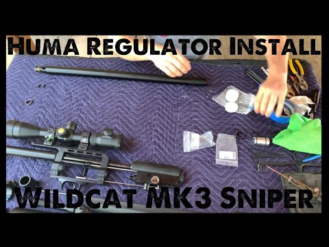 Huma Regulator Install in the FX Wildcat MK3 Sniper