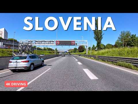 Driving from Ljubljana to Lake Bled | Scenic Slovenia Road Trip in 4K