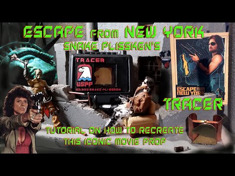 Escape From New York : DIY Snake Plissken Tracer Bracelet Tutorial #EscapeFromNewYork #SnakePlissken