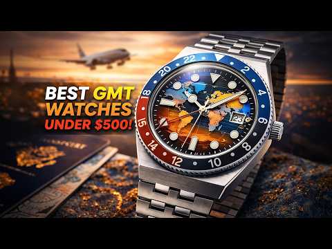 Top 10 BEST GMT Watches Under $500 (2026 Edition) | Affordable Automatic & Quartz GMT Picks