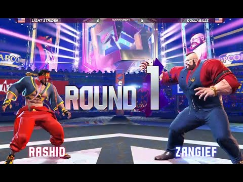 Light Strider (Rashid) vs. Dolla_Bill_Da_G (Zangief) SuperNOVA Street Fighter 6 Loser's Semifinals