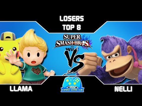 UAF Sub Zero Monthly: Losers Top 8: Llama (Lucas, Pikachu) vs Nelli (DK) SSB4 Tournament