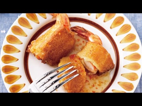 えびロール揚げパン～エスニック仕立て～