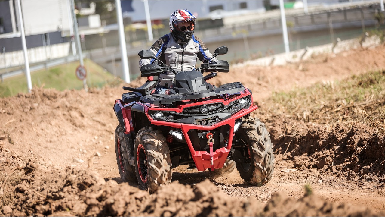 Andamos nos ATVs da Aodes, uma marca nova que chega com muita tecnologia e desempenho!