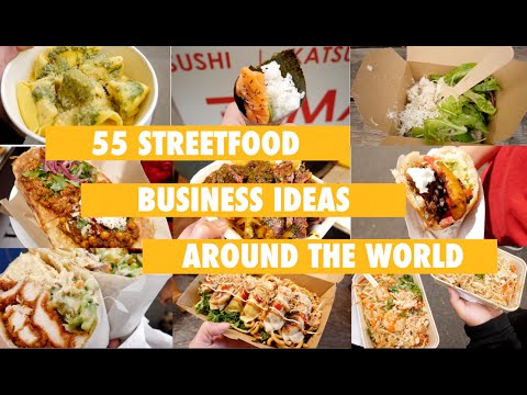 , title : '55 Streetfood Business Ideas Around the World |That Can Be Turned into a Business|Market Stall Ideas'