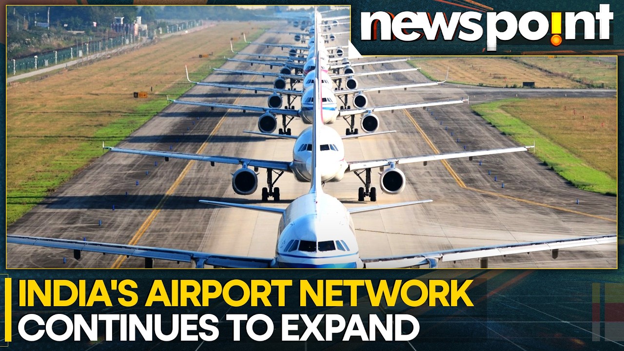 India’s Mega Airport Plan: Target 400 Airports by 2047! | WION Newspoint