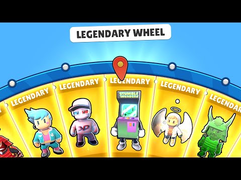 DON'T OPEN LEGENDARY SPIN WHEEL 🚫 Stumble Guys 0.49 Update #stumbleguys