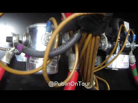 Testing and replacing the motorhome RV house battery charging solenoid / Isolator .