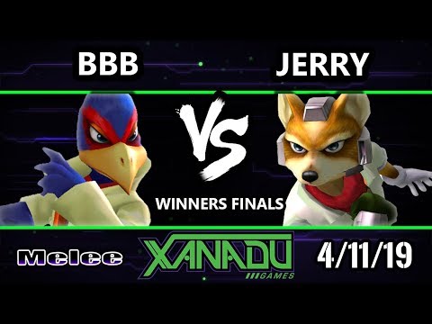 S@X 297 SSBM - BBB (Falco)  Vs. Jerry (Fox) - Smash Melee Winners Finals
