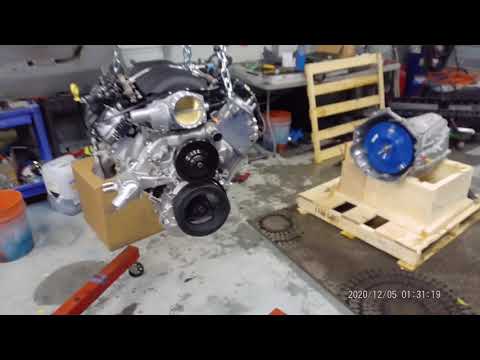 LS engine swap unboxing