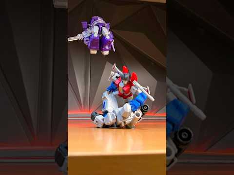 SHOCKWAVE FROM THE TOP ROPE 🔥 #stopmotion #blokeestransformers #blokees @Blokees