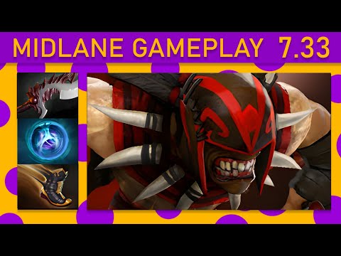 ⭐20+ Kills! New Patch Bloodseeker Mid Gameplay - Dota 2 Top MMR