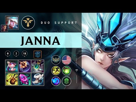 Janna Support vs Soraka - NA Challenger Patch 26.01