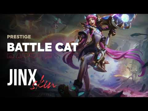 Battle Cat Jinx Prestige Edition - OP.GG Skin Review - League of Legends