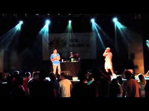 Dani San - Returns (DIRECTO Feria Benalmádena 2014) con 3 De Ases y Salva Flow