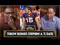 Stephen A Smith S Night Ruined With Woman By Tim Tebow Why He Hates The Dallas Cowboys