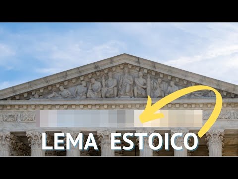 📜¿Cuál es el LEMA de los ESTOICOS?