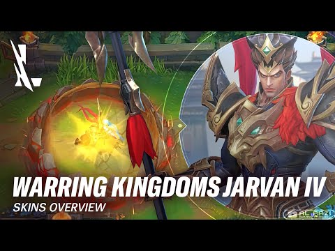 Warring Kingdoms Jarvan IV | Skins Overview [Wild Rift CN] - League of Legends: Wild Rift [英雄联盟手游]