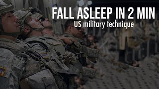 How to Fall Asleep Fast (US Military Technique)