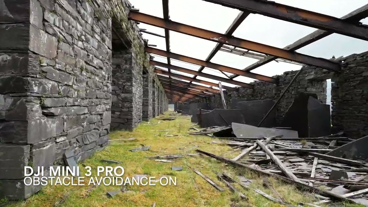 DJI Mini 3 Pro obstacle avoidance - YouTube