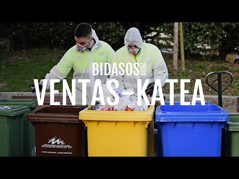 Caracterización y distribución de los residuos de un contenedor de restos