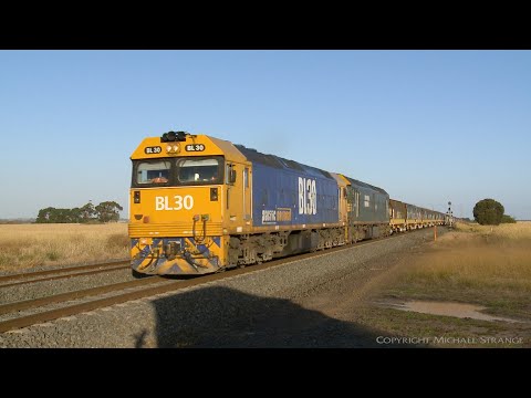 9747V Pacific National Grain Train  (7/1/2021) - PoathTV Australian Railways