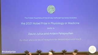 Announcement of the 2021 Nobel Prize in Physiology or Medicine Nobel Prize