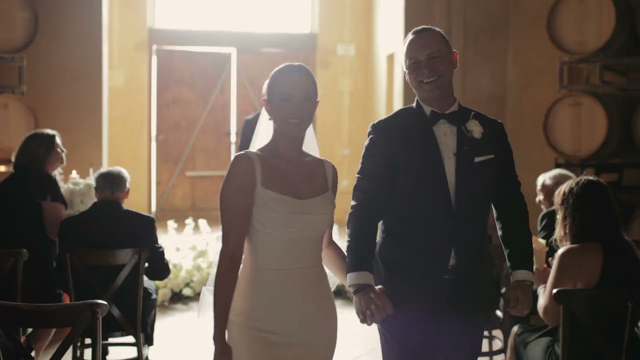 Mary and Michael wedding film at Monteluce Winery