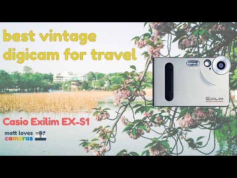 Perfect CCD DigiCam For Travel? Casio Exilim EX-S1 'Film Look' DigiCam in Japan 🇯🇵
