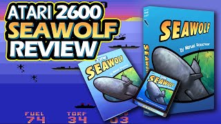 ATARI 2600 SEAWOLF Homebrew Game Review | Destroy Enemy Convoys!