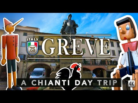 Day Trip Tour of Greve in Chianti tour - A charming Italian wine town in Tuscany Italy