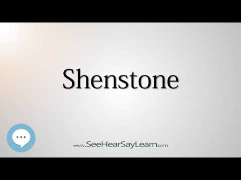 Shenstone (How to Pronounce Cities of the World)💬⭐🌍✅
