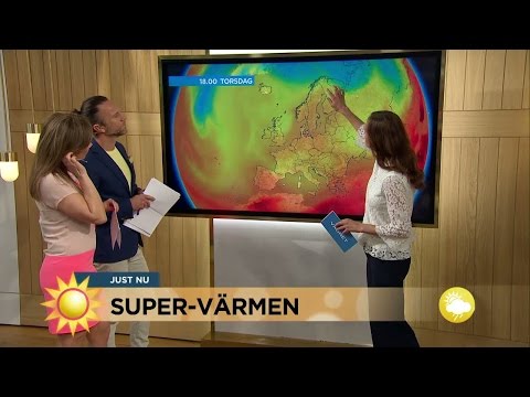 Så länge stannar supervärmen - Nyhetsmorgon (TV4)