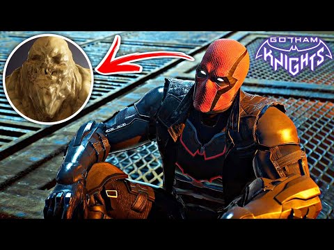 Red Hood Vs Clayface Fight Scenes - Gotham Knights