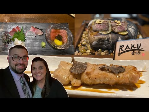 Experimentamos o MELHOR restaurante japonês de Las Vegas | Raku