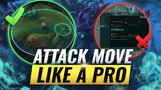 ULTIMATE ATTACK MOVE GUIDE: How To Kite LIKE A PRO - League of Legends