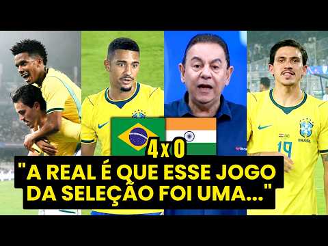 SELEÇÃO: “VAMOS SER SINCEROS??? O BRASIL VIROU UM MERO…” VEJA ANÁLISE após 4 A 0 SOBRE A ÍNDIA!