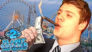 PLEASURE DOING BUSINESS | Planet Coaster (Part 2) | Hard Challenge Mode Gameplay