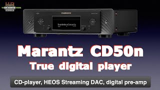 Video thumbnail for Marantz CD50n CD and networked player by The Hans Beekhuyzen Channel