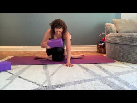 Yin Yoga for Sciatic Nerve Pain - working Spine, Hips & Gultes