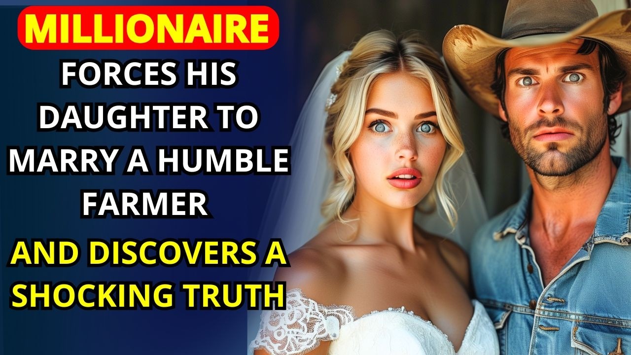 MILLIONAIRE FORCES HIS DAUGHTER TO MARRY A HUMBLE FARMER AND DISCOVERS A SHOCKING TRUTH