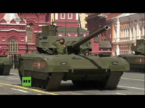 Desfile militar Ruso con soundtrack de dragón ball z